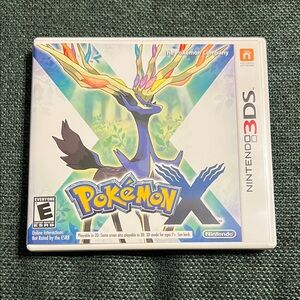 *NO GAME* Nintendo 3DS Pokémon X Case Only